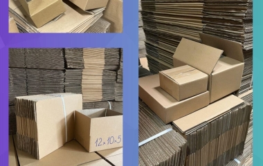Hộp carton có sẵn nhiều kích thước giao nhanh cho shop