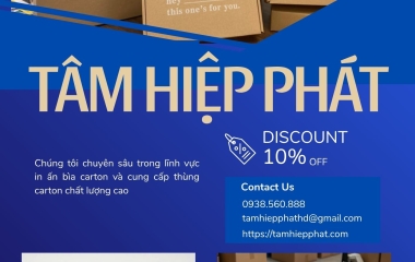 Xưởng làm thùng carton có in logo theo yêu cầu
