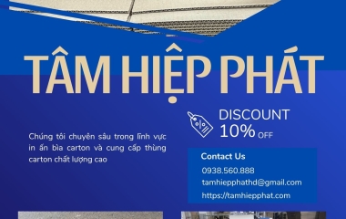 In Flexo Thùng Carton: Giải Pháp In Ấn Bao Bì Chuẩn Đẹp, Tiết Kiệm Chi Phí Tối Ưu