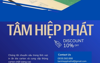 Đặt làm thùng carton đựng nông sản (chanh dây, thanh long, sầu riêng)