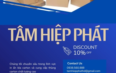 Thùng carton bồi sóng đựng máy hút bụi, quạt điện, đồ gia dụng