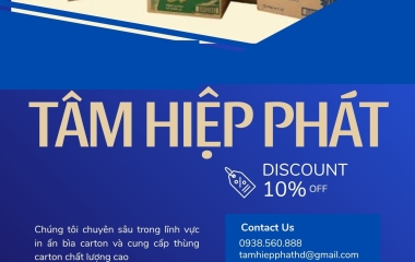Báo giá dịch vụ in thùng carton thương hiệu theo yêu cầu